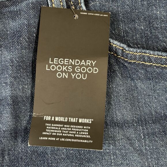 LEE Women's Legendary High Rise Jeans Trouser Inner Strength - Picture 11 of 15